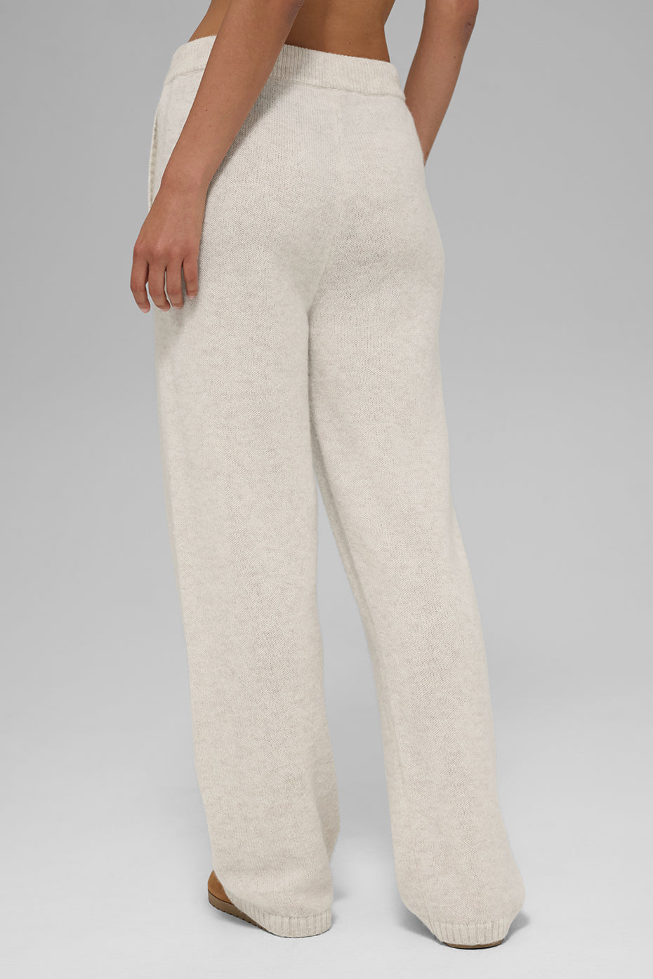 Wool Cashmere New Class Sweatpant - Bone Heather image 3