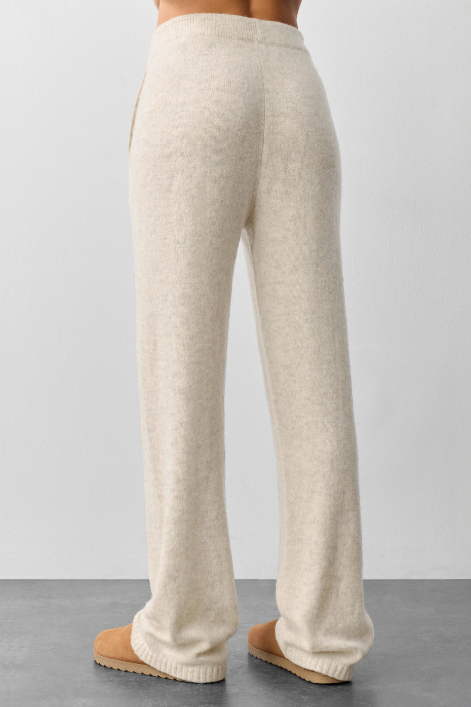 Wool Cashmere New Class Sweatpant - Oatmeal Heather image 4