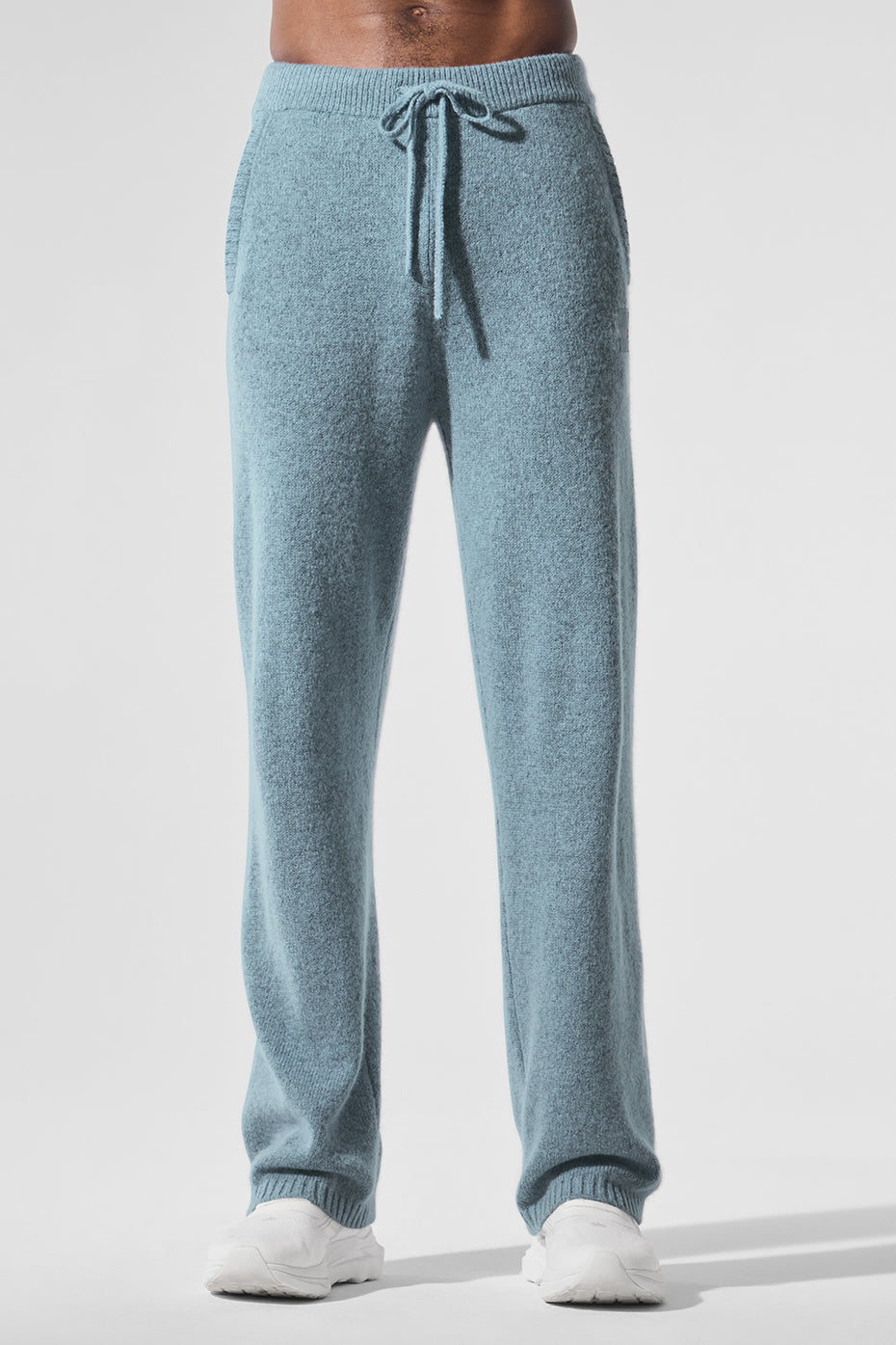 Wool Cashmere New Class Sweatpant - Celestial Blue Granite Heather image 1
