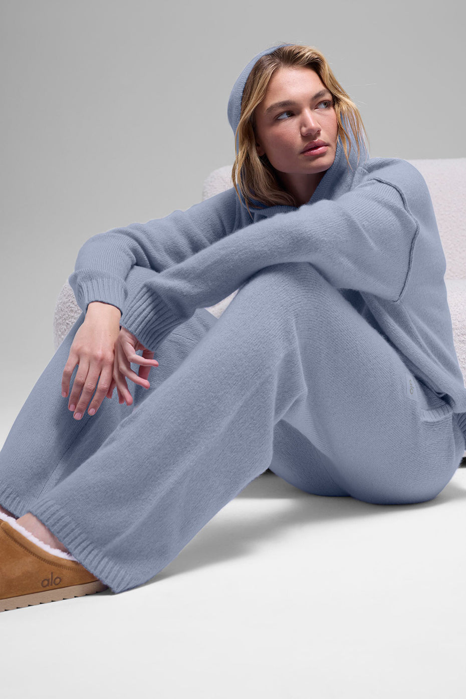 Wool Cashmere New Class Sweatpant - Winter Frost image 4