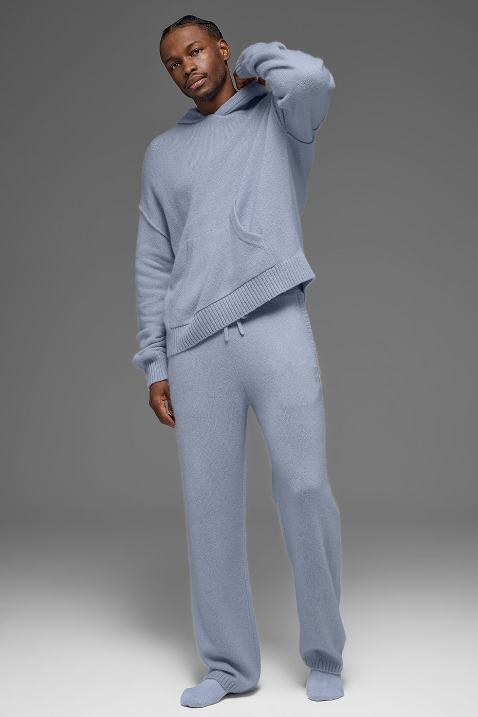 Wool Cashmere New Class Sweatpant - Winter Frost image 4