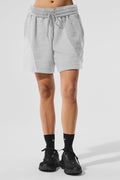 7" Make Waves Short - Athletic Heather Grey Tonal image 1
