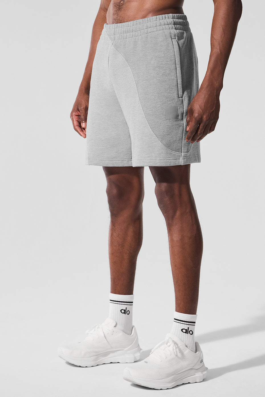 7" Make Waves Short - Athletic Heather Grey Tonal image 4