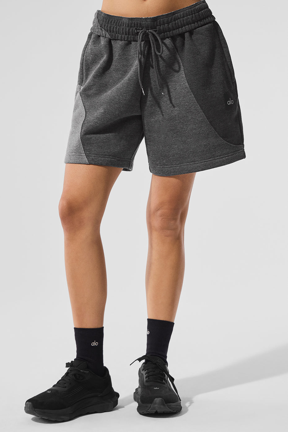 7" Make Waves Short - Dark Heather Grey Tonal image 1
