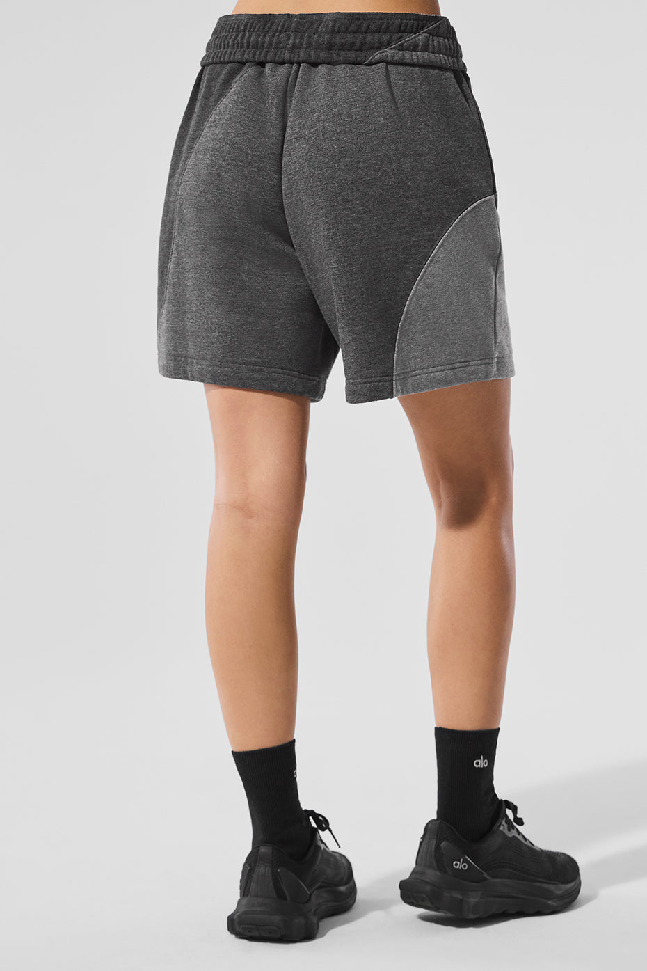 7" Make Waves Short - Dark Heather Grey Tonal image 2