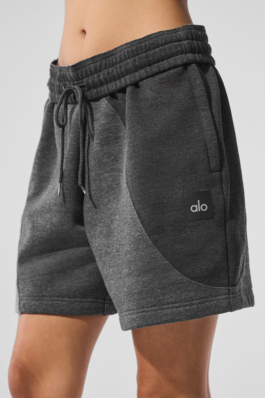 7" Make Waves Short - Dark Heather Grey Tonal image 3