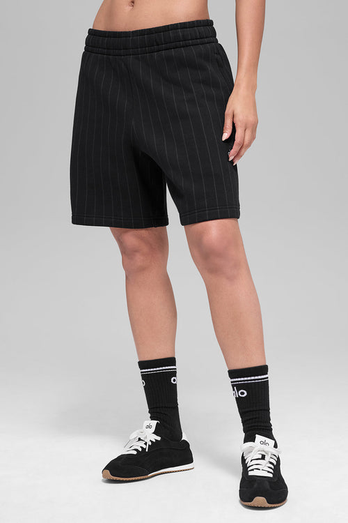 7" Pinstripe Short - Black Pinstripe image 1