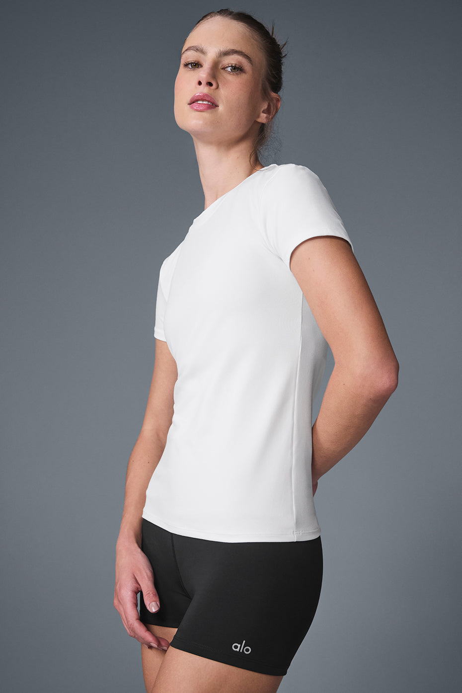 Alosoft Finesse Tee - White image 4
