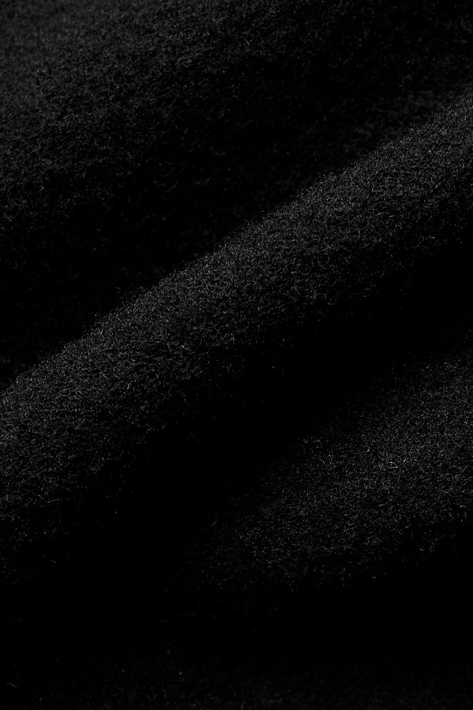 Seamless Winter Warm Plush Cropped Short Sleeve - Black image 5