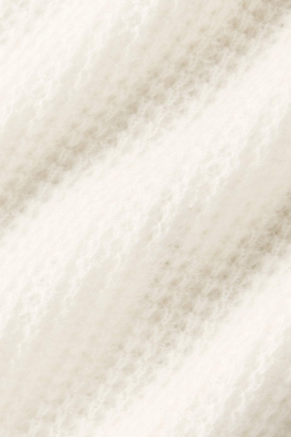 Cashmere Plush Waffle Polo Tee - Ivory image 5