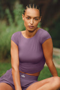 Alosoft Back For More Tee - Plum Kiss image 1