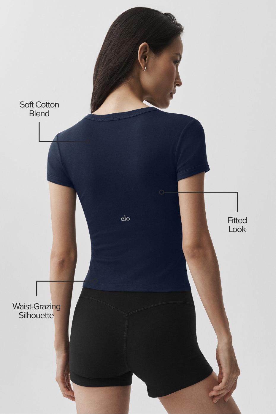 Timeless Tee - Navy image 2