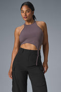 Alosoft Ribbed Revelation Tank - Raisinette image 1