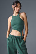 Alosoft Ribbed Revelation Tank - Winter Ivy image 1