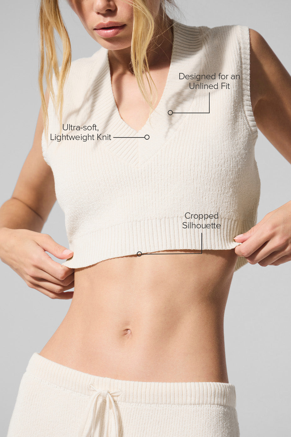 Supernatural Sweater Tank - Ivory image 2