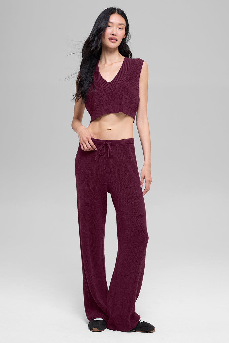 Supernatural Sweater Tank - Burgundy image 5
