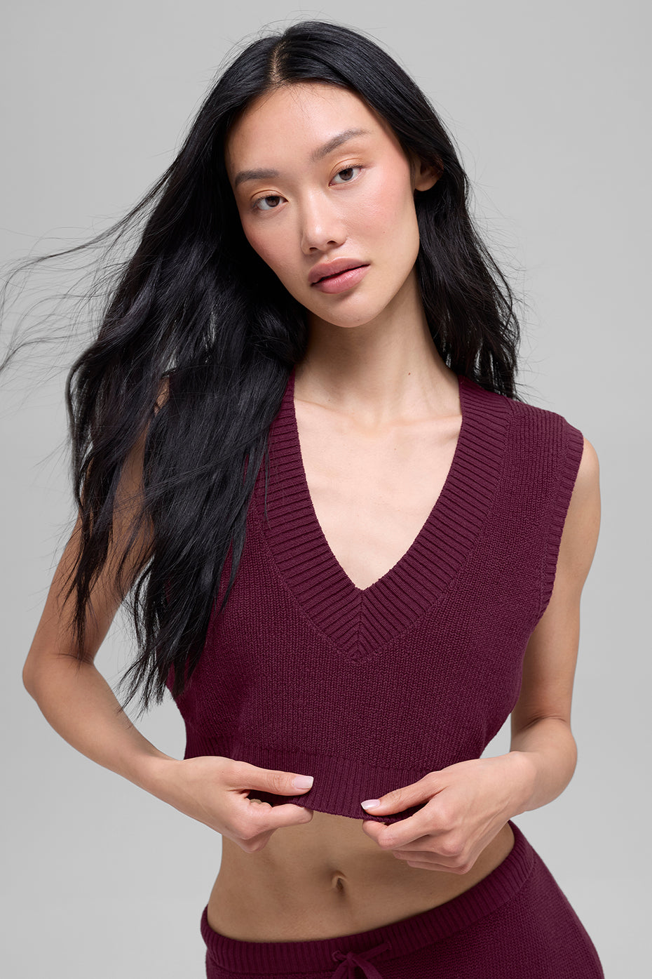 Supernatural Sweater Tank - Burgundy image 3