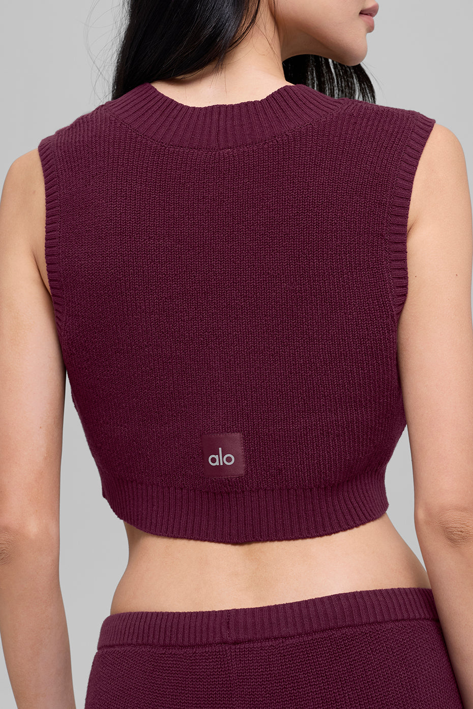 Supernatural Sweater Tank - Burgundy image 2