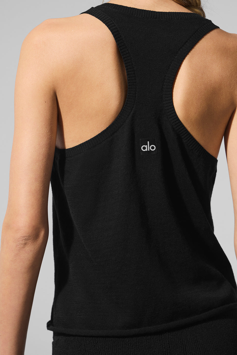 Supernatural Sweater Henley Tank - Black image 4