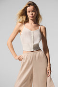 Sheer Cashmere Tank - Ivory image 1