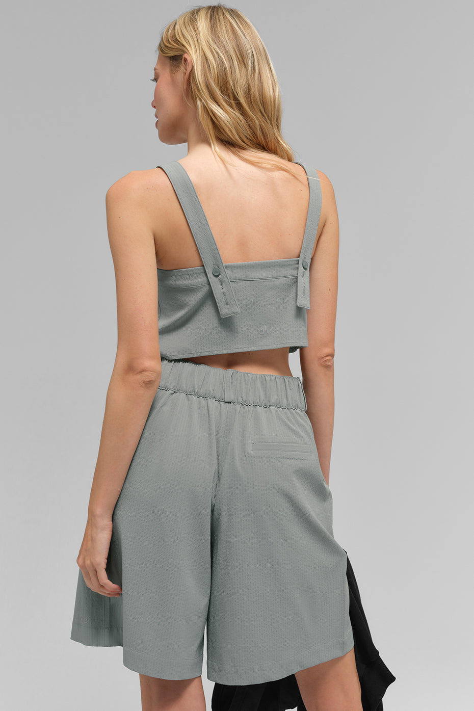 Cropped Dreamscape Tank - Lunar Grey image 5