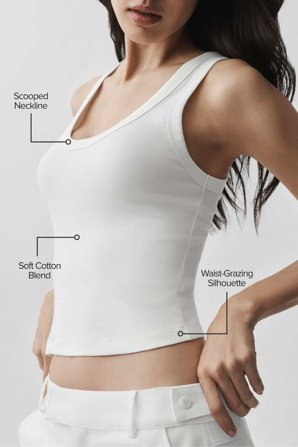 Timeless Tank - White image 2