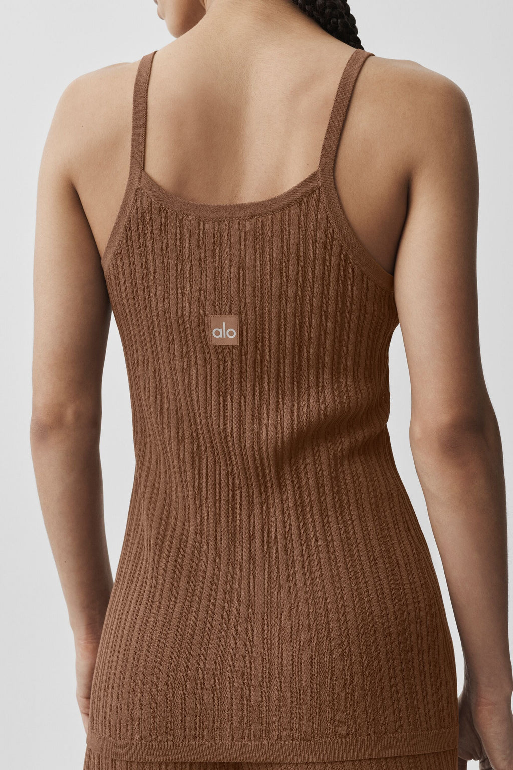 Sweater Sunlit Button Down Tank - Sun Kissed Brown image 3