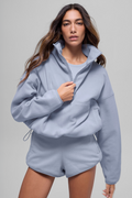 Polar Fleece Retreat Cover Up - Winter Frost image 1