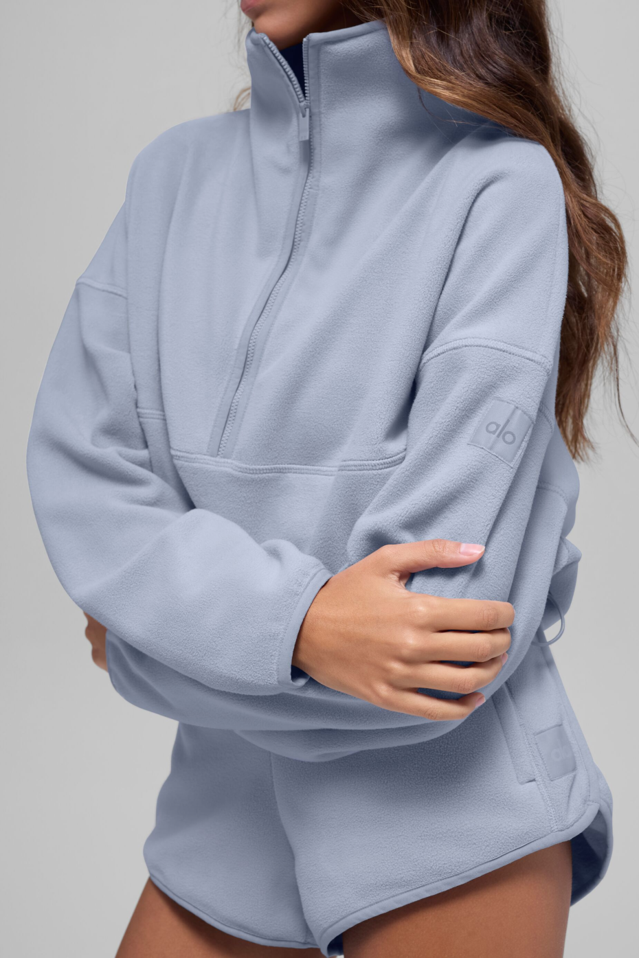 Polar Fleece Retreat Cover Up - Winter Frost image 4