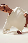 Cashmere Embrace Pullover - Ivory image 1
