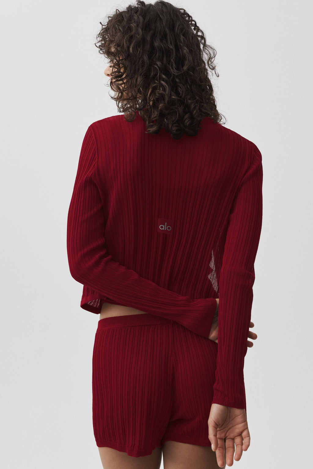 Sweater Sunlit Cardigan - Summer Romance Red image 2