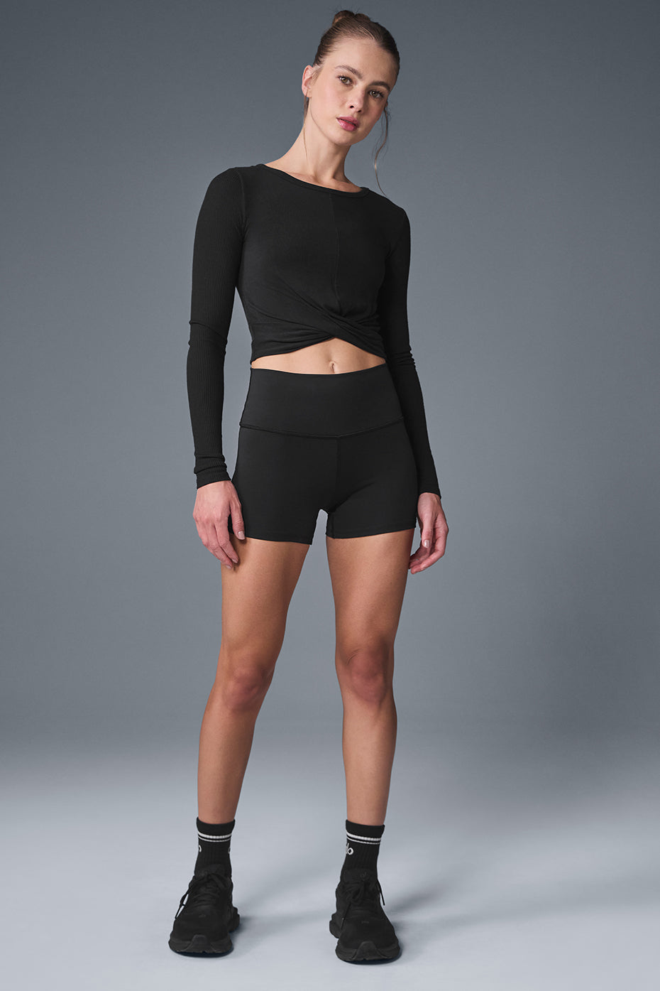 Cover Long Sleeve Top - Black image 3