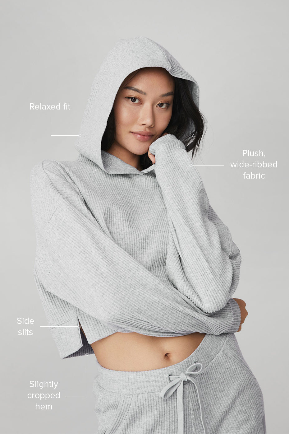 Muse Hoodie - Athletic Heather Grey image 2