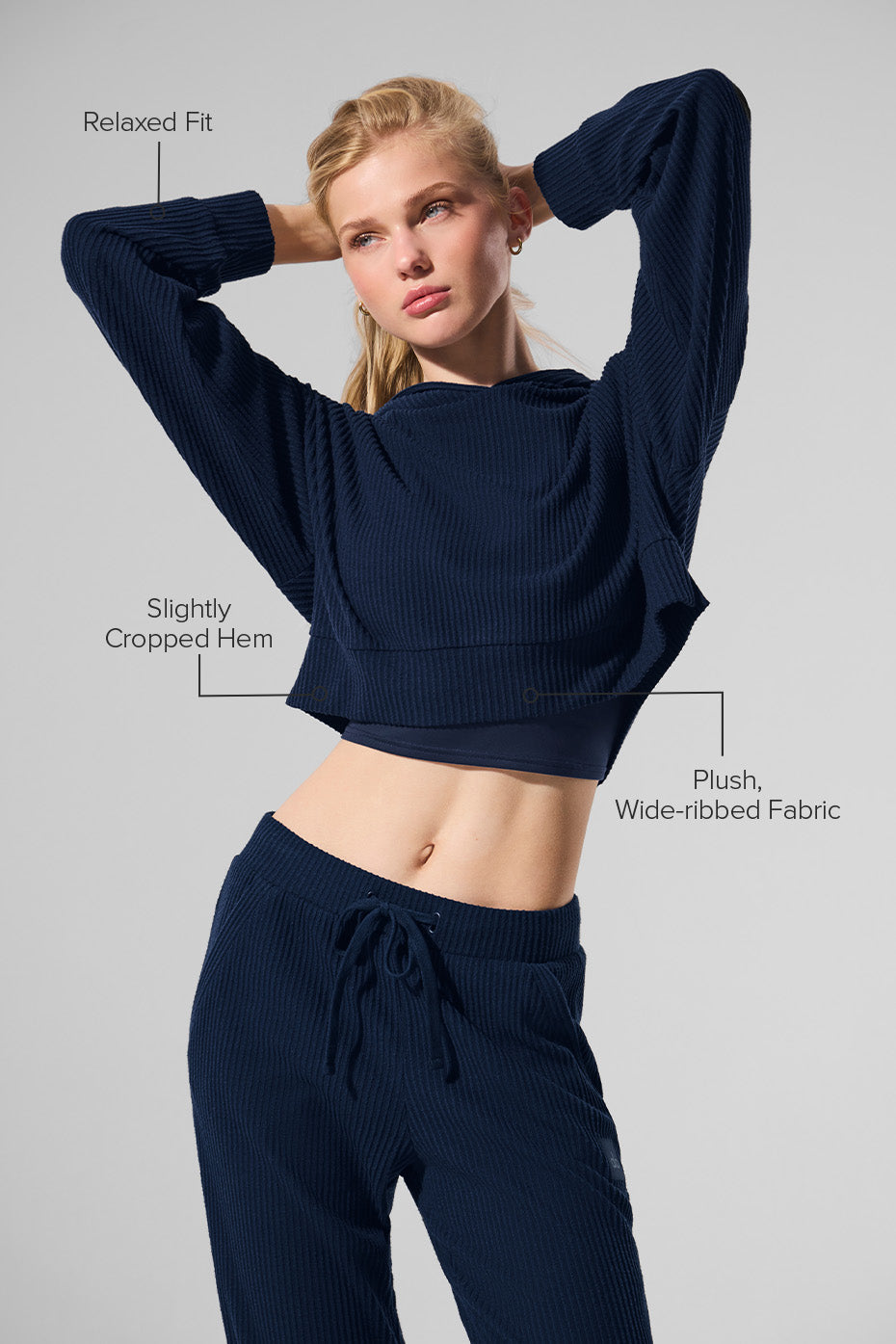 Muse Hoodie - Navy image 2