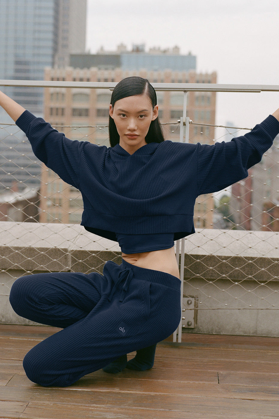 Muse Hoodie - Navy image 1