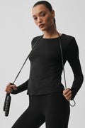 Alosoft Finesse Long Sleeve - Black image 1