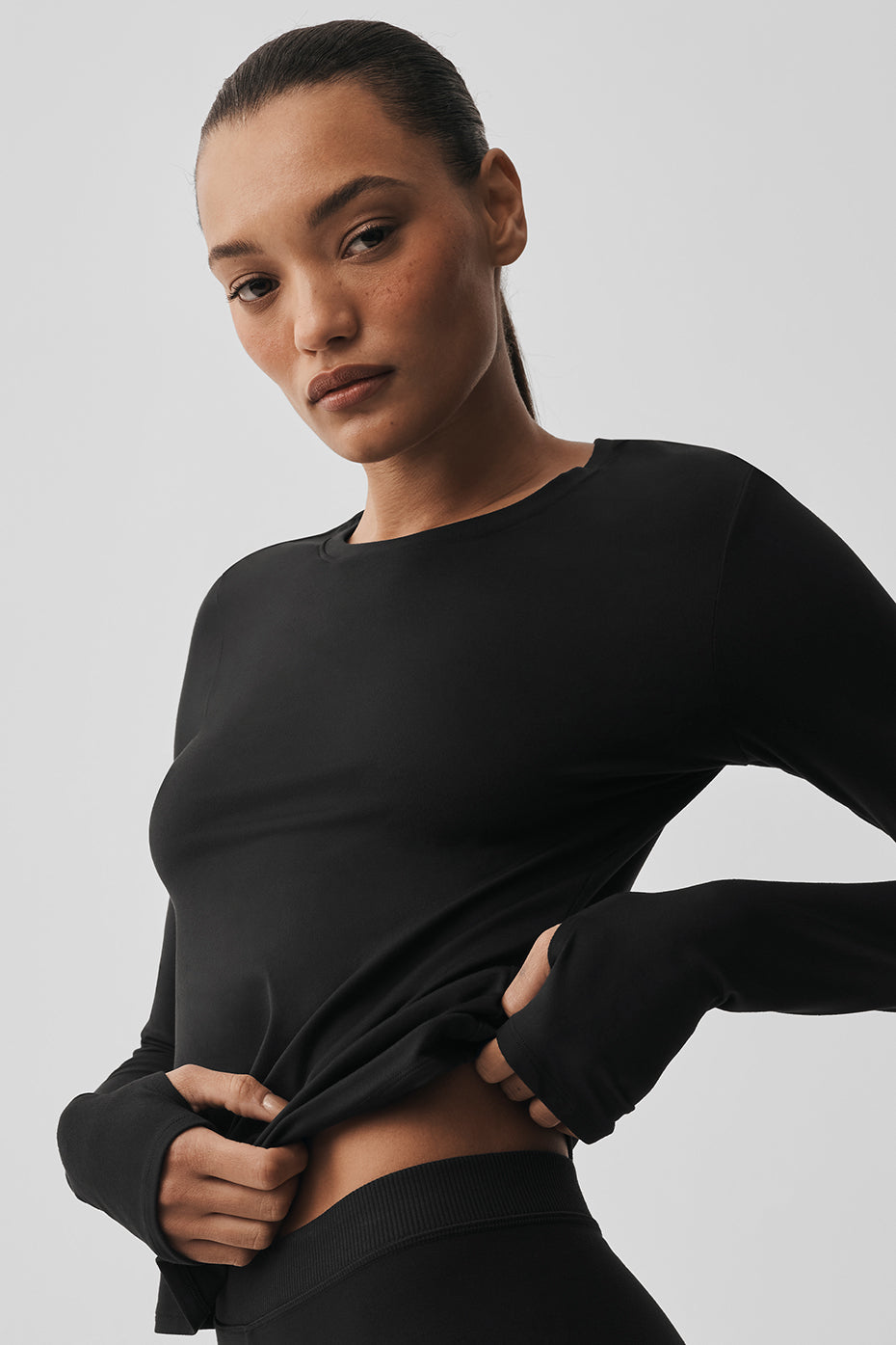 Alosoft Finesse Long Sleeve - Black image 3