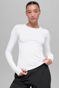 Alosoft Finesse Long Sleeve - White image 1