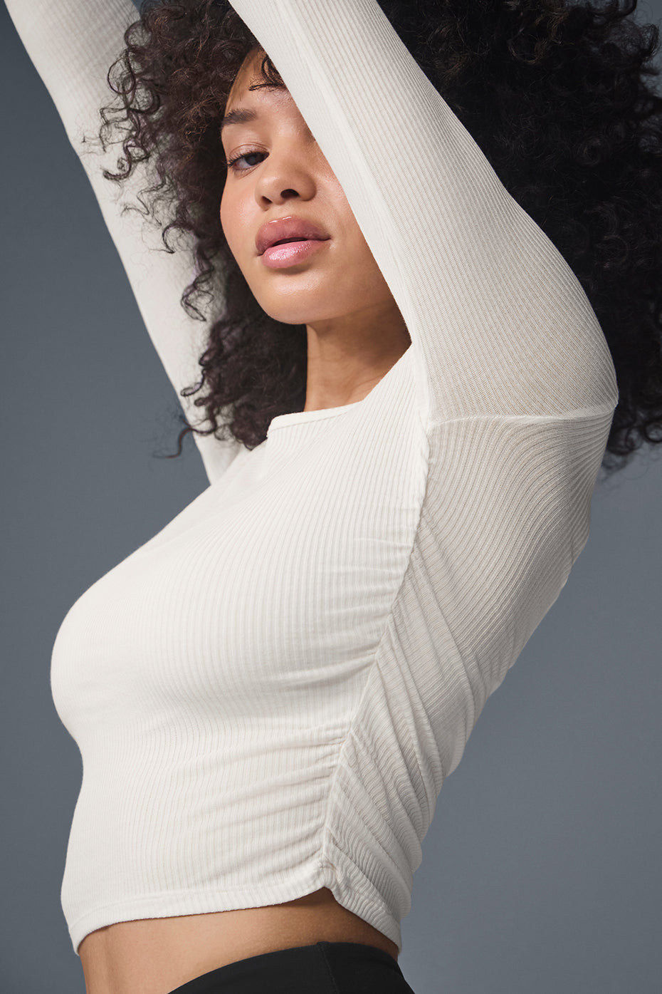 Gather Long Sleeve - Ivory image 2