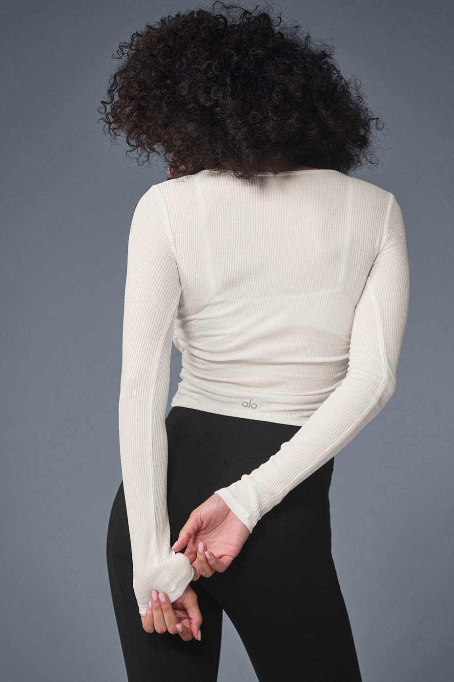Gather Long Sleeve - Ivory image 3