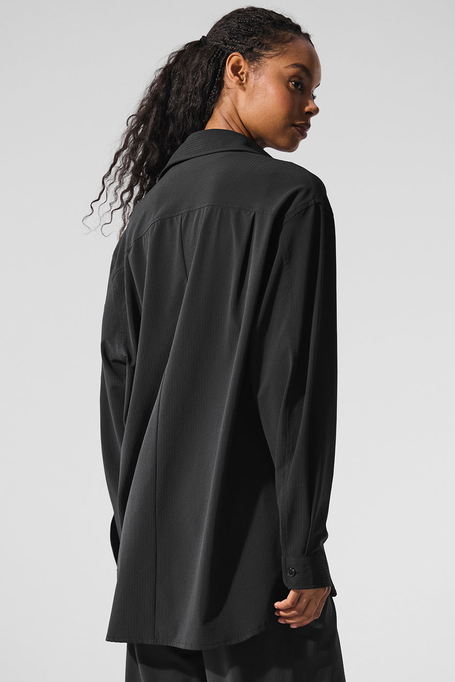 Dreamscape Button Down Long Sleeve - Black image 2