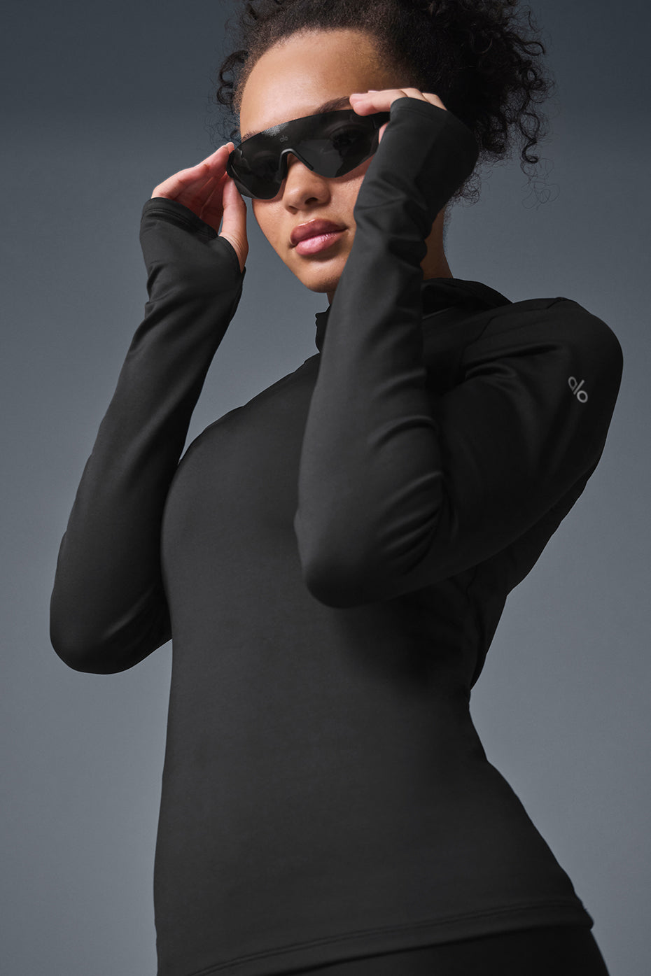 Airlift Winter Warm Hooded Runner - Black image 6