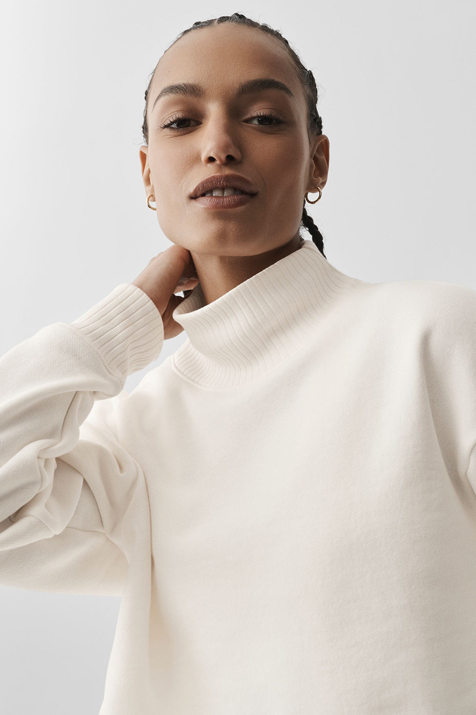 Cropped Serenity Coverup - Ivory image 5