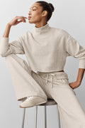 Cropped Serenity Coverup - Oatmeal Heather image 1