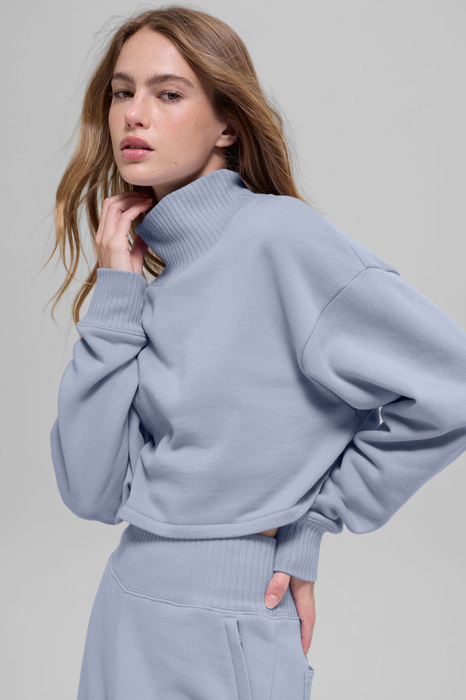 Cropped Serenity Coverup - Winter Frost image 3