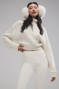 Winter Magic Cashmere Turtleneck - Ivory image 1
