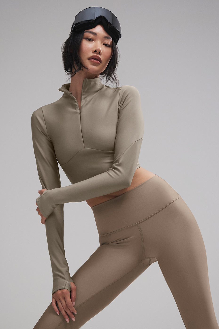 Airlift Winter Warm Ski Time Long Sleeve - Light Cocoa image 3