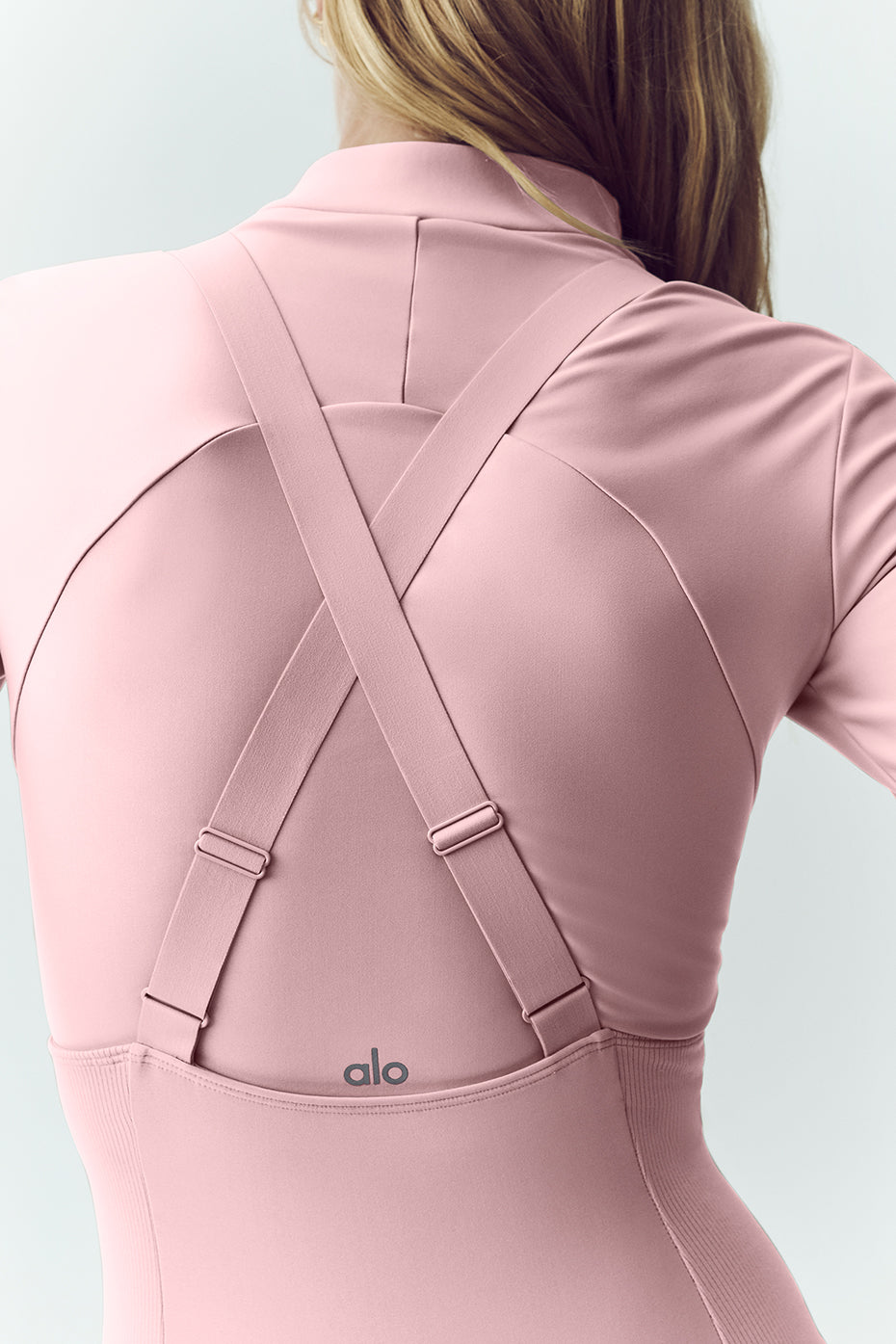 Airlift Winter Warm Ski Time Long Sleeve - Pink Champagne image 2