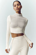 Airlift Winter Warm Mesh Ski Time Long Sleeve - Ivory image 1