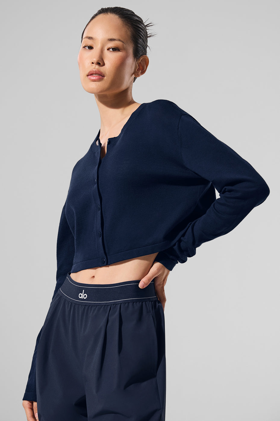 Supernatural Sweater Cardigan - Navy image 5